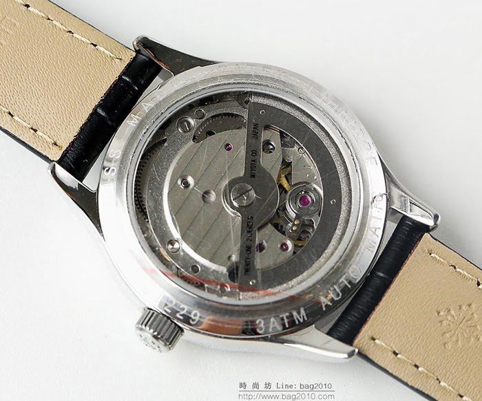 百達翡麗PATEK PHILPPE LS精品 新款 進口全自動機械機芯 316精鋼表殼 小牛皮錶帶 高端情侶對表  wssb3623